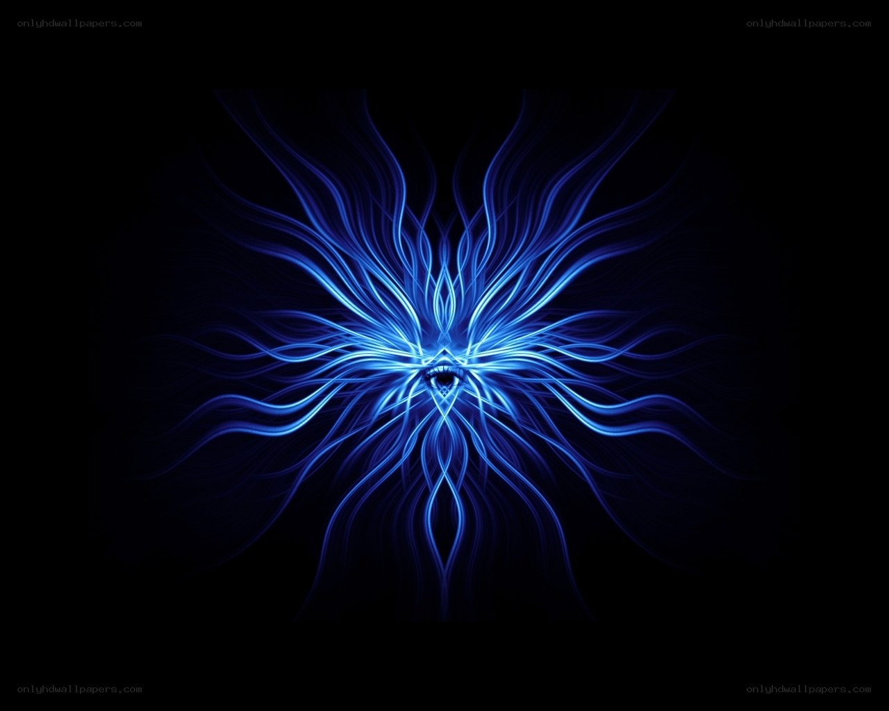 blue energy burst pattern