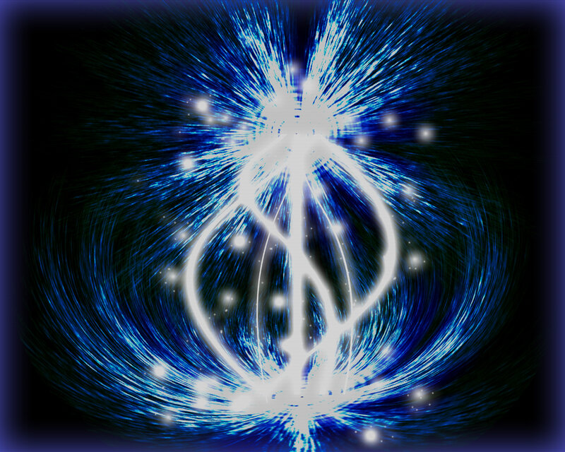 blue energy burst symbol