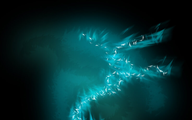 Blue Energy Burst — Teal