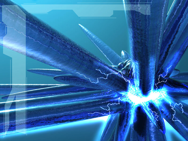 blue energy core structure