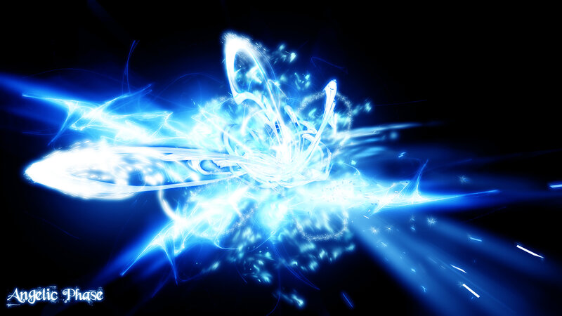 Blue energy explosion
