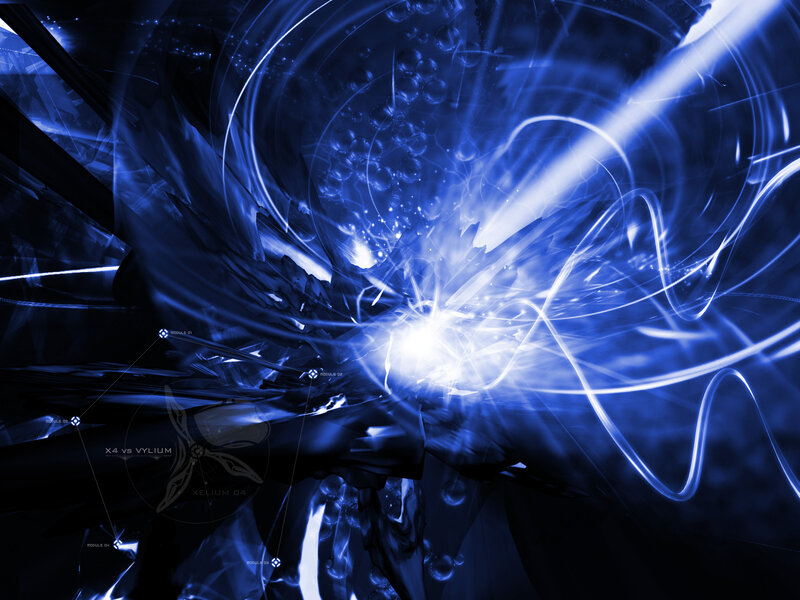 Blue energy explosion