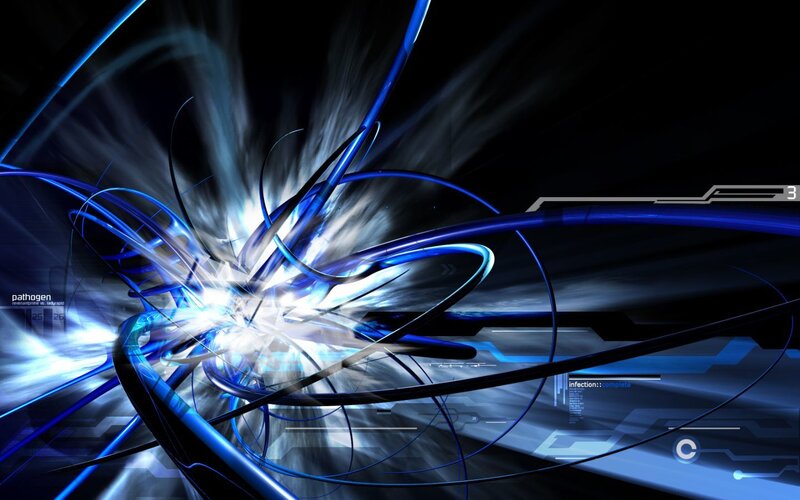 Blue Energy Explosion — Dynamic