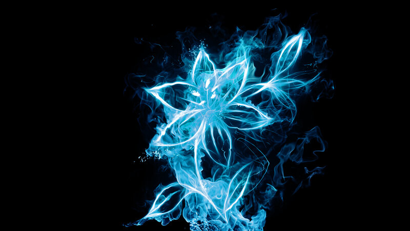 Blue Energy Flower