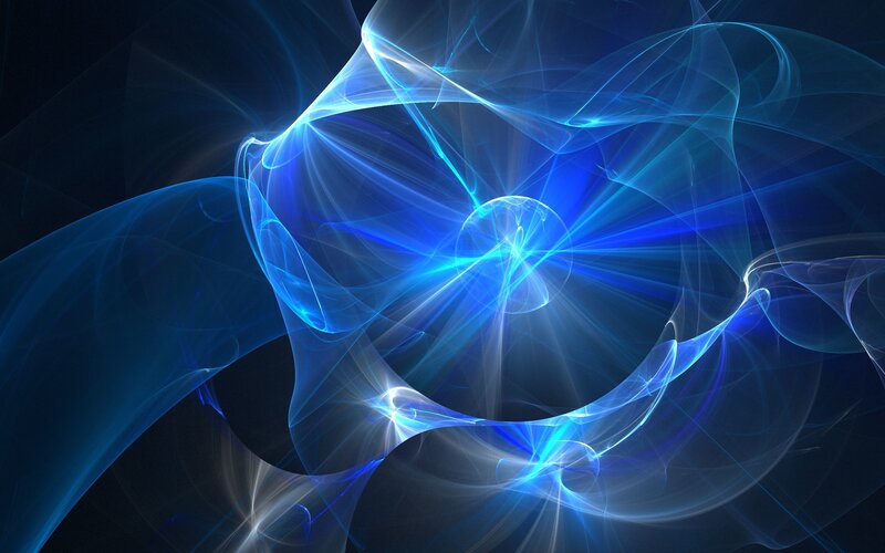 Blue energy fractal swirl