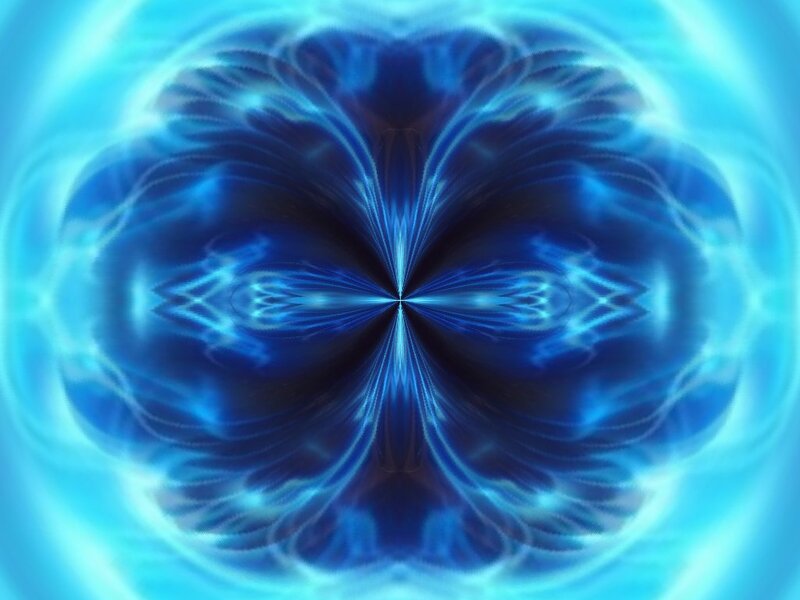 Blue Energy Pattern — Energetic