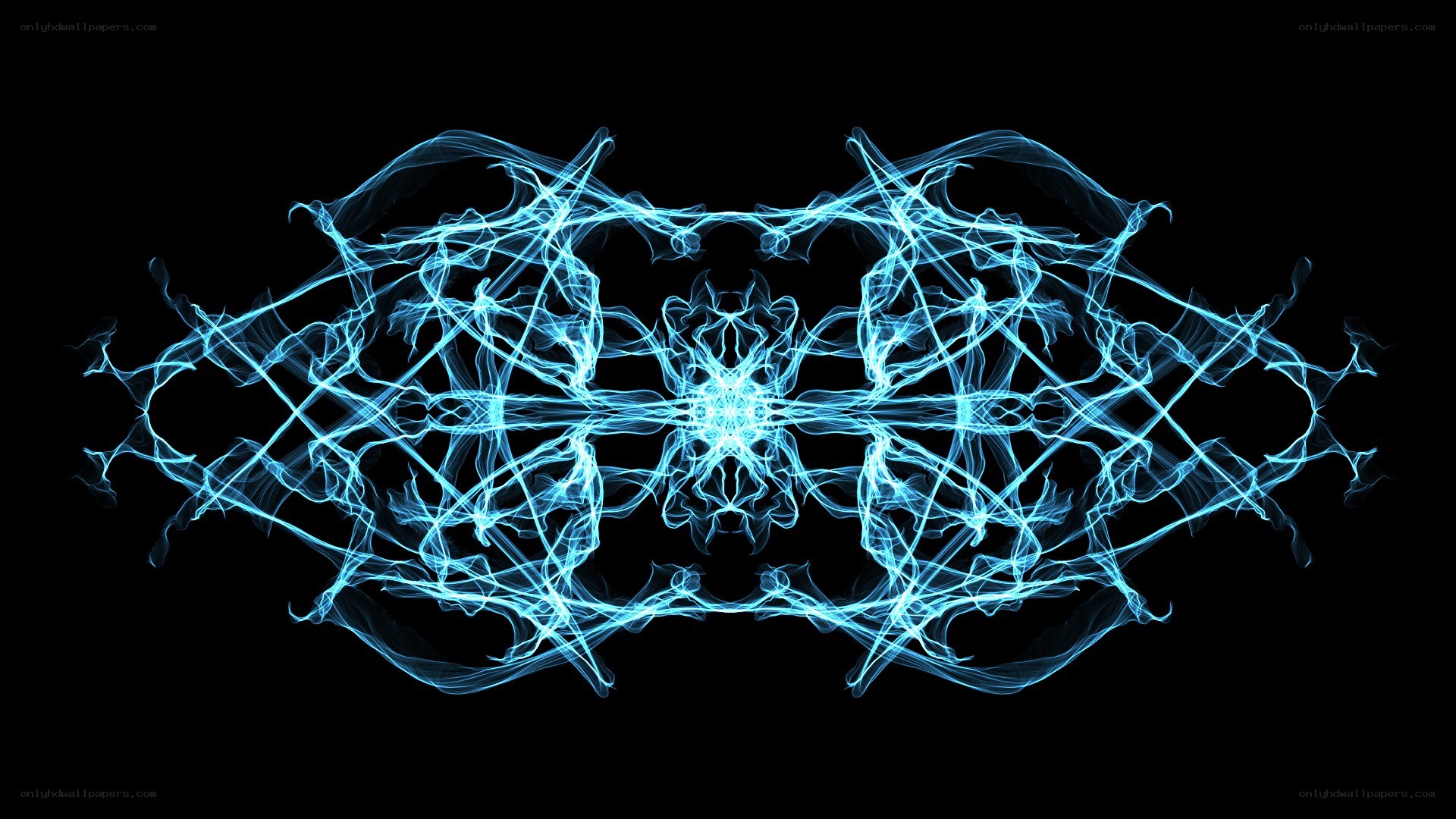 blue energy pattern