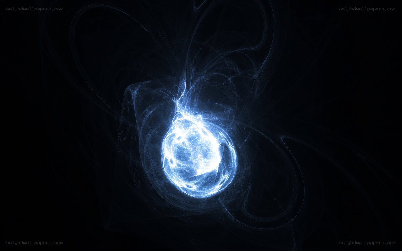 blue energy sphere