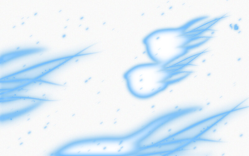 Blue Energy Streaks