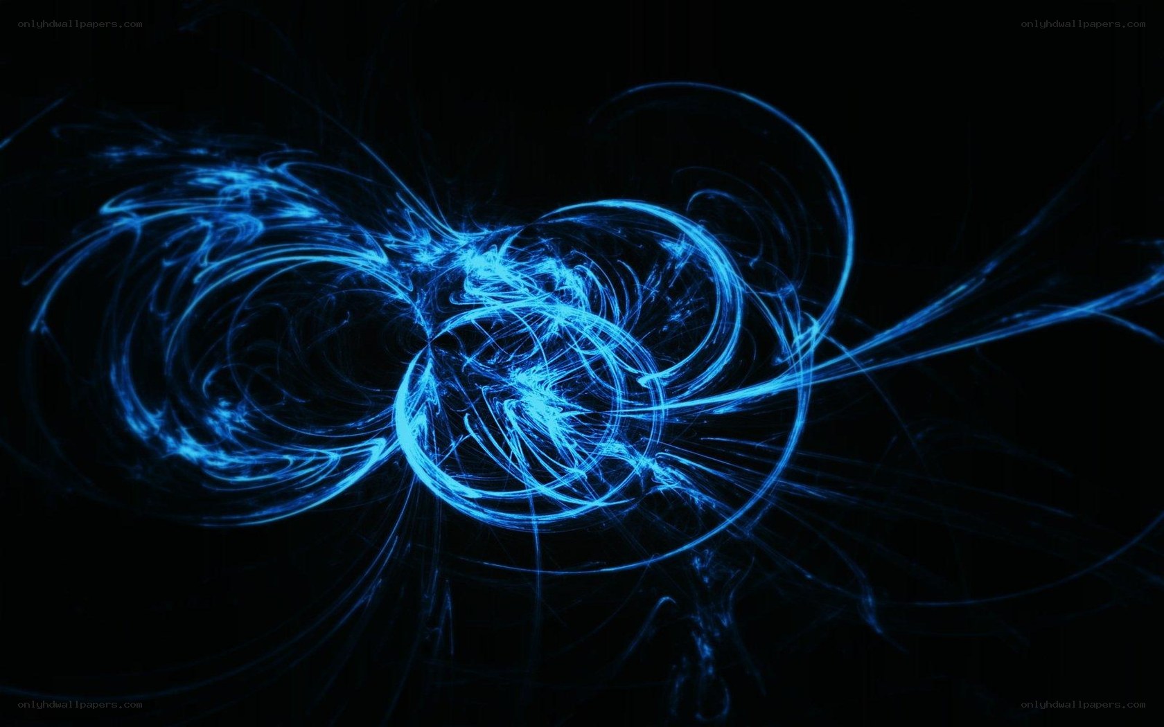 blue energy swirls