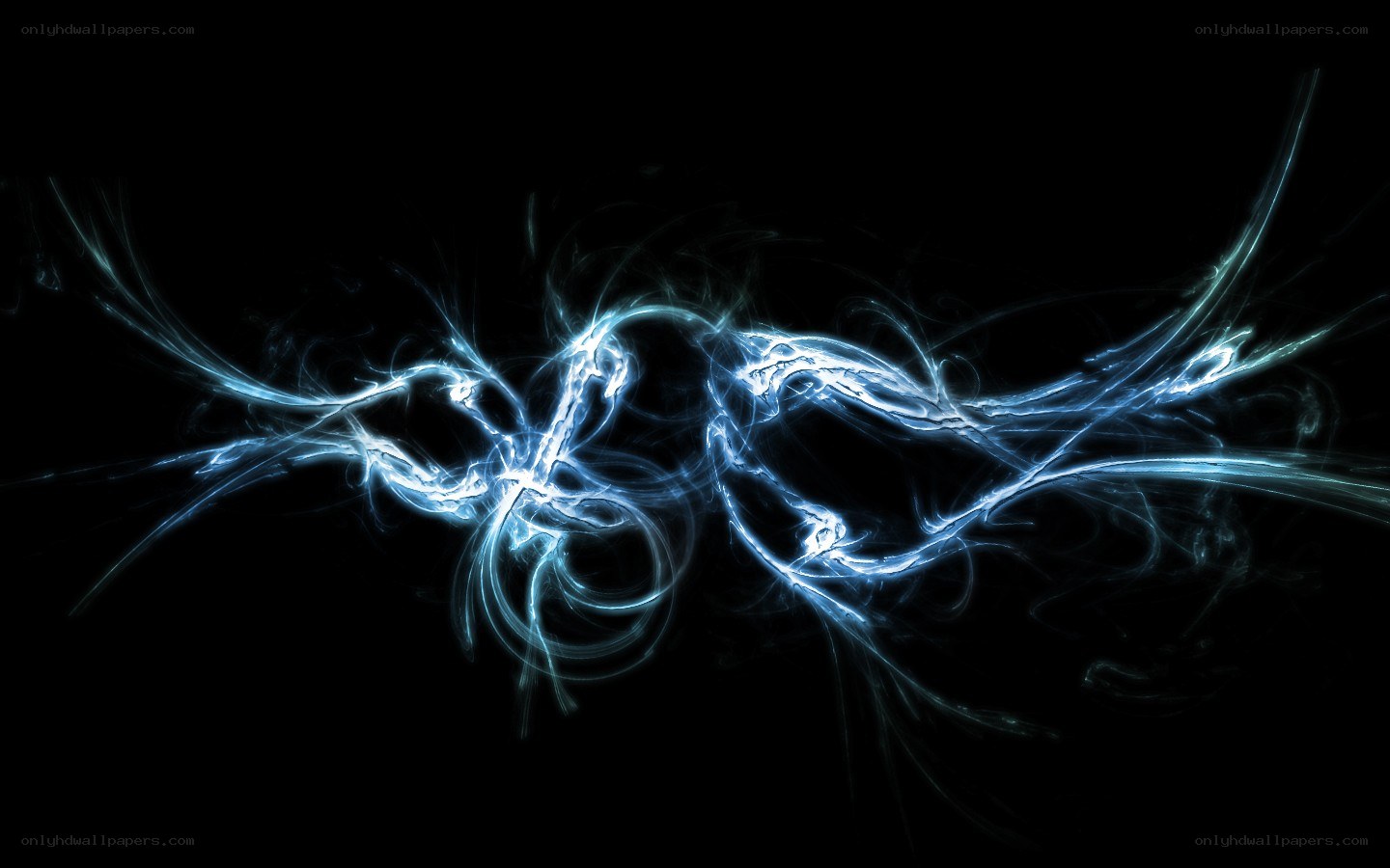 blue energy swirls
