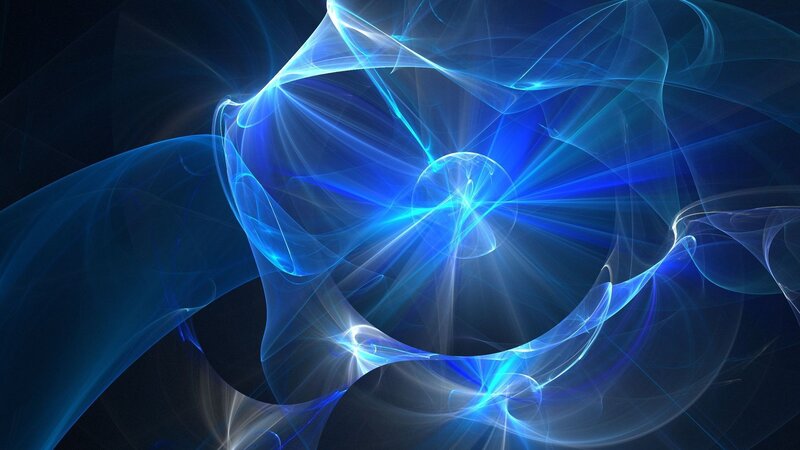 Blue Energy Swirls — Dynamic