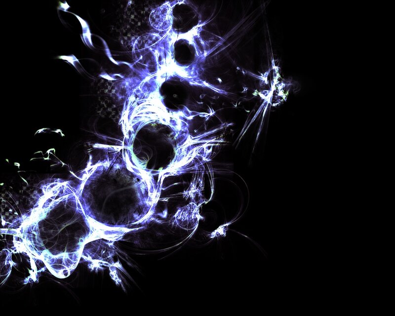 Blue Energy Swirls — Energetic
