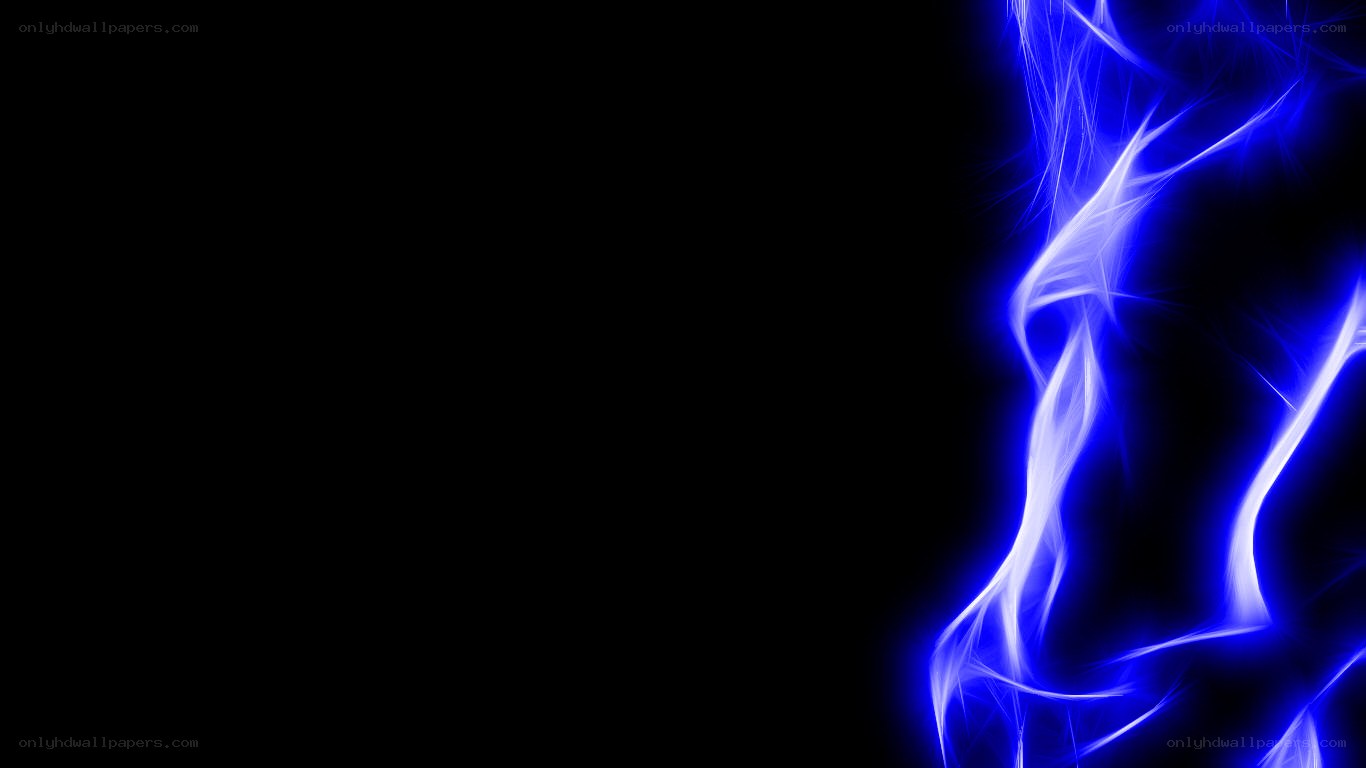 blue energy wave abstract