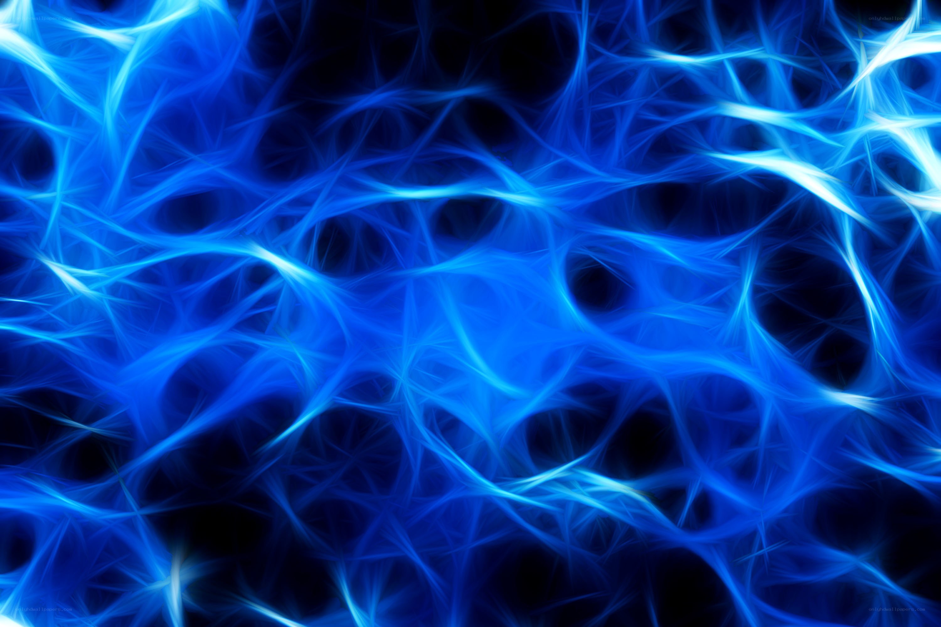 blue energy wave pattern