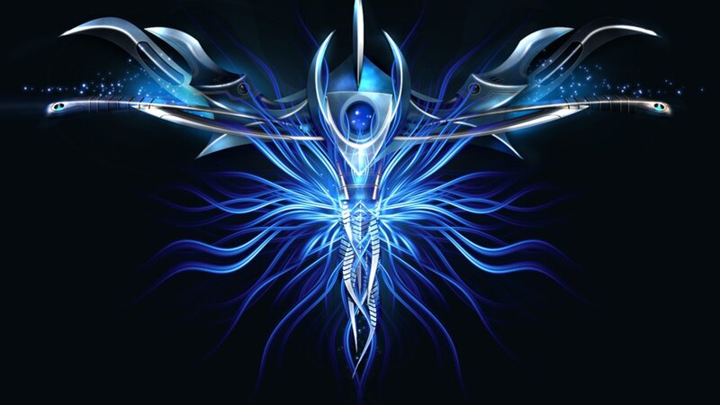 blue energy weapon design