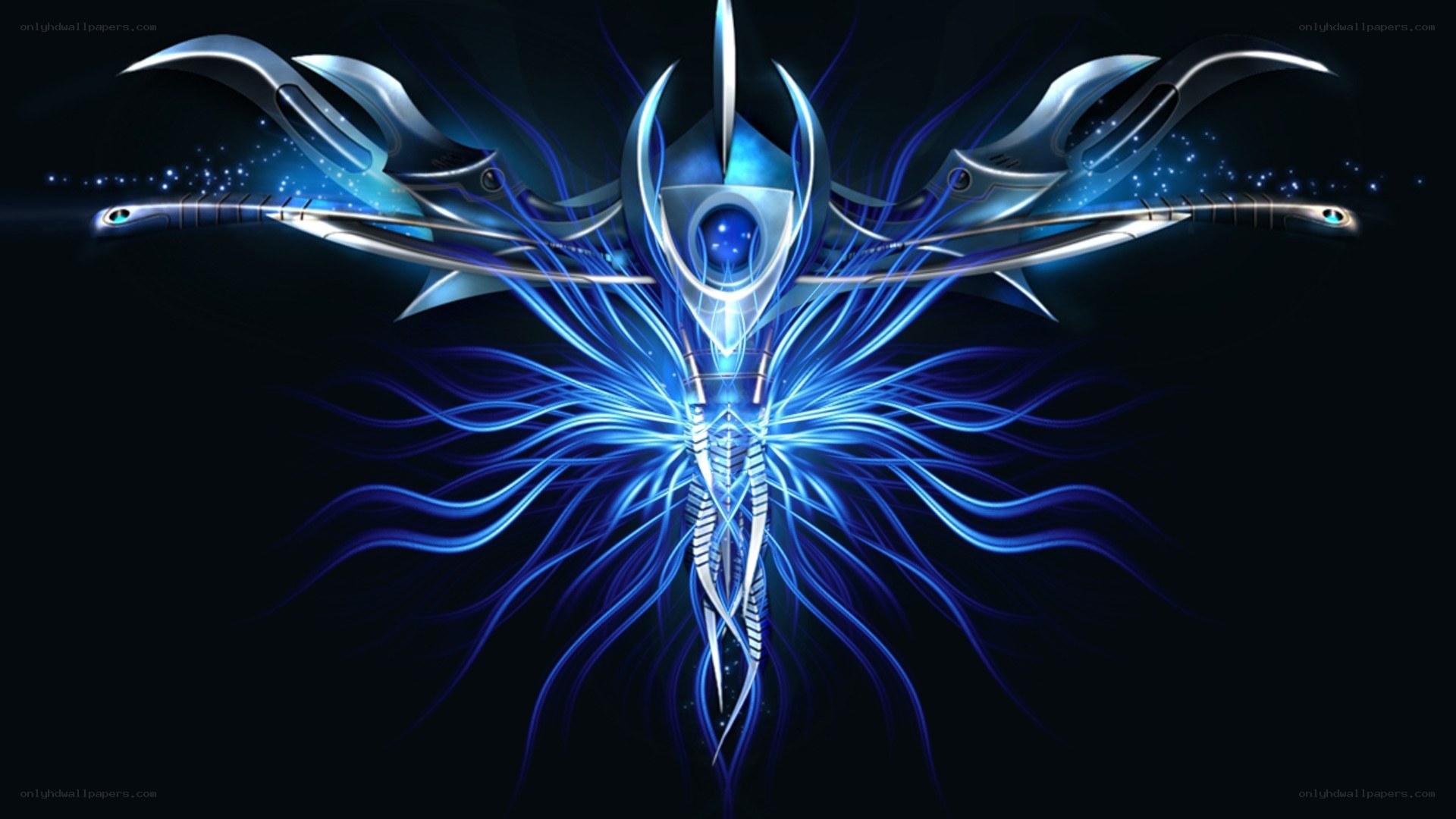 blue energy weapon design
