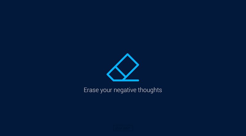 Blue Eraser Icon