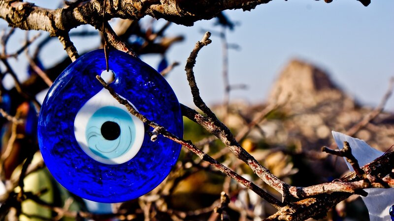Blue Evil Eye Amulet — Serene