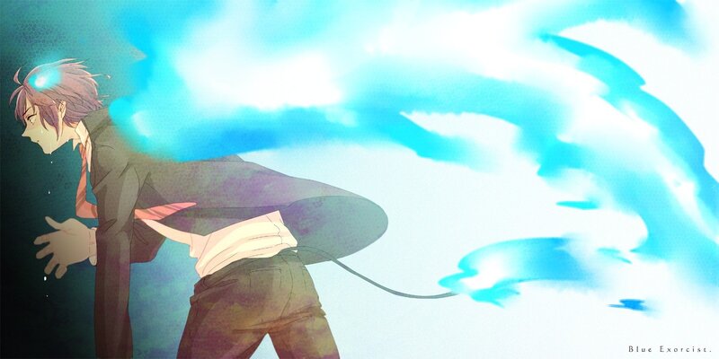 Blue Exorcist anime art