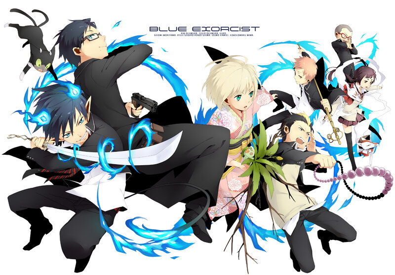 Blue Exorcist anime characters