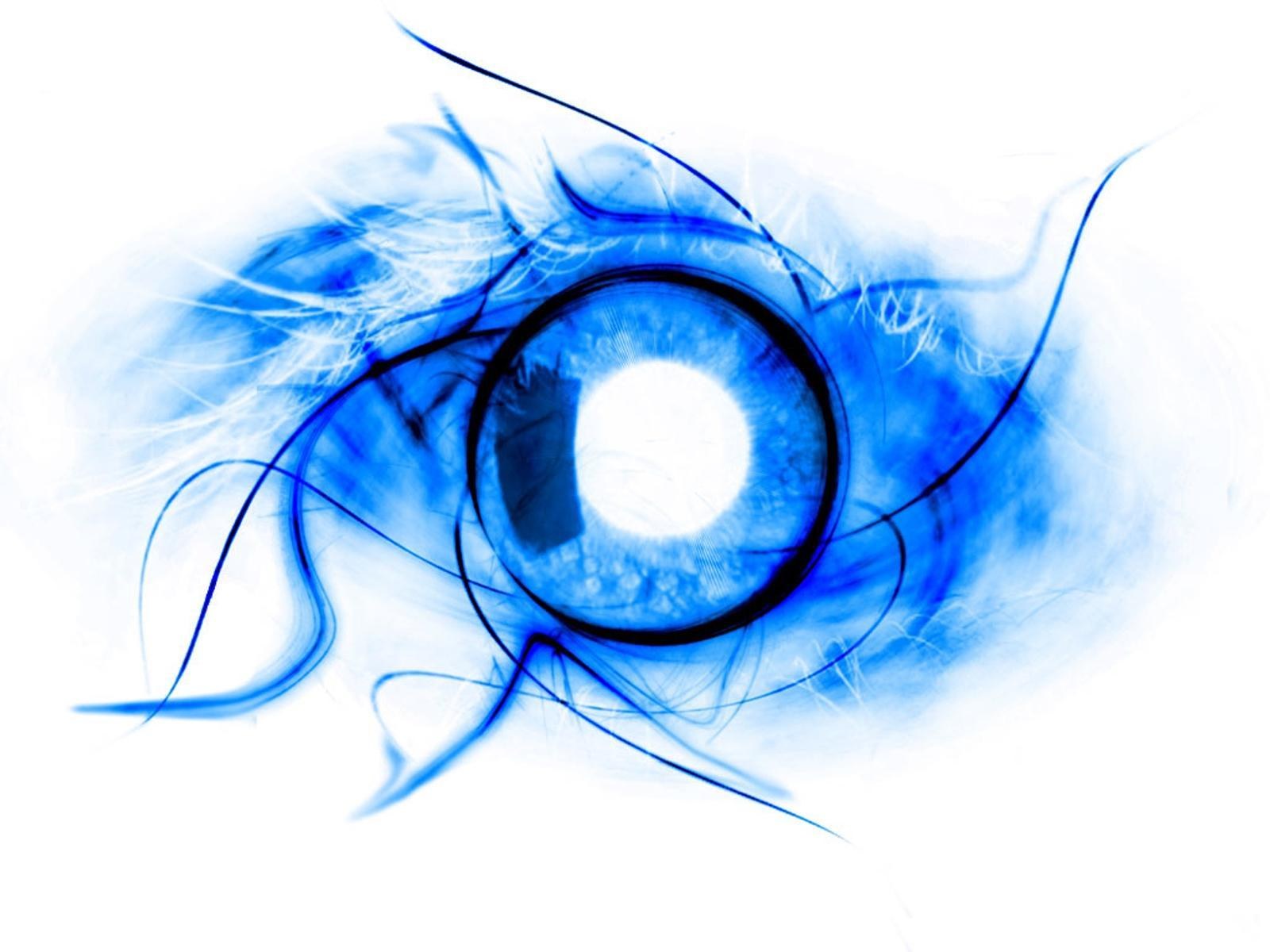 blue eye abstract art