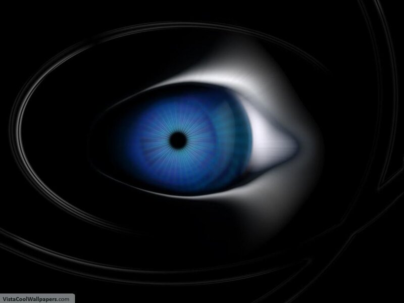 blue eye abstract design
