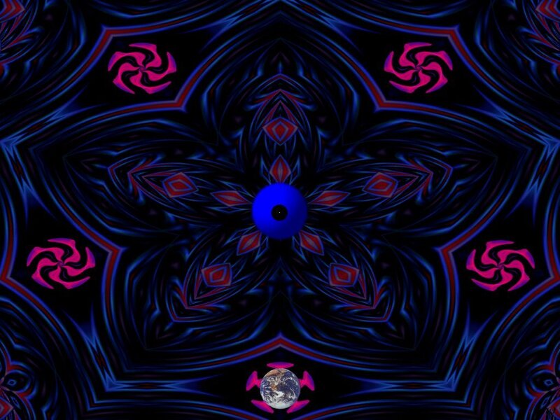 Blue Eye Mandala