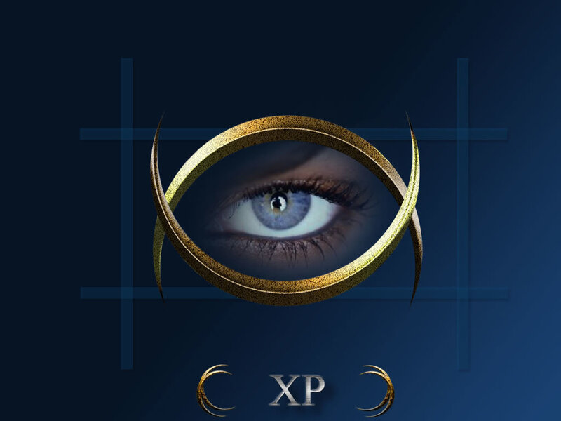 Blue Eye with Golden Ring