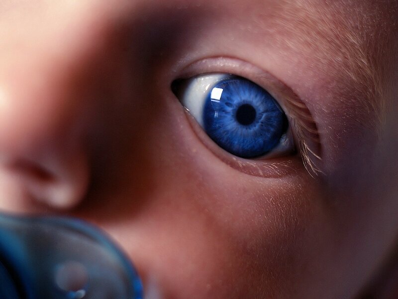 Blue-eyed Baby