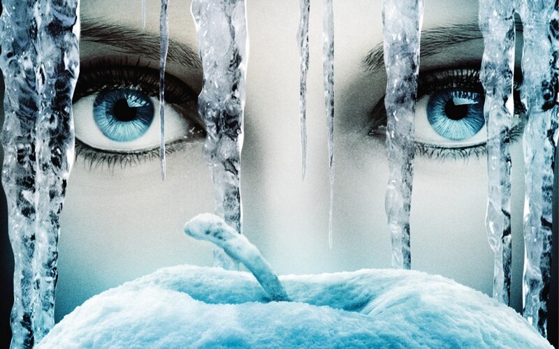 Blue Eyes Behind Ice