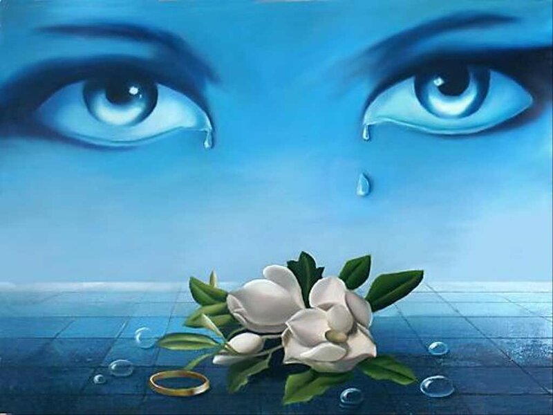 Blue Eyes Crying