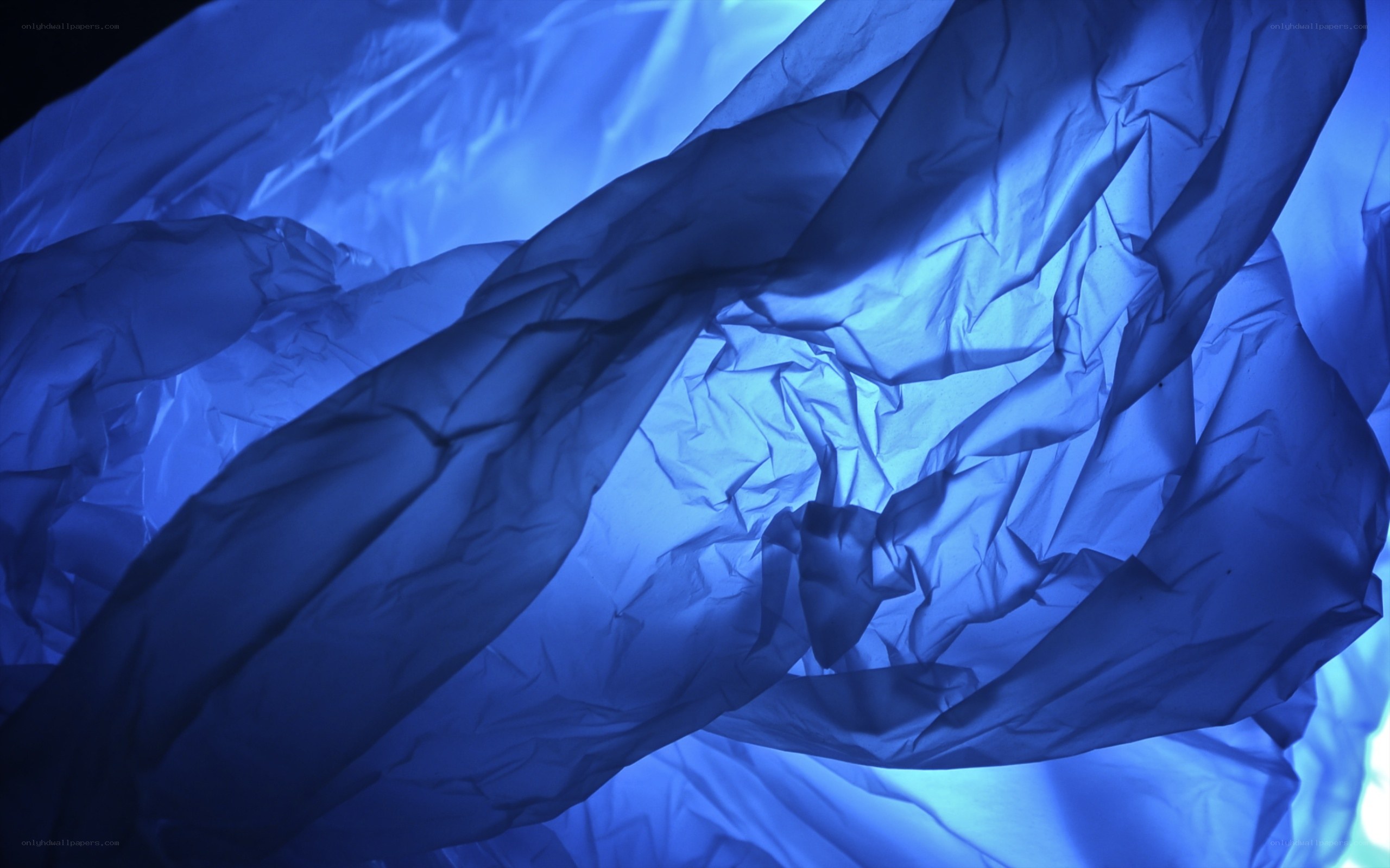 blue fabric in motion