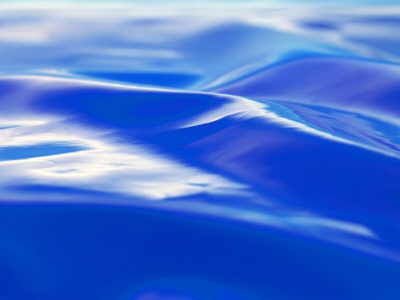Blue Fabric Surface