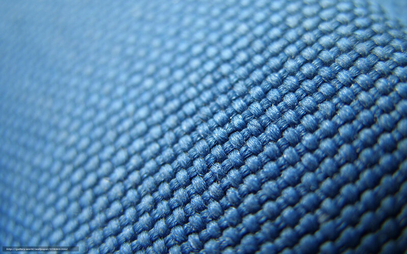 blue fabric texture close-up