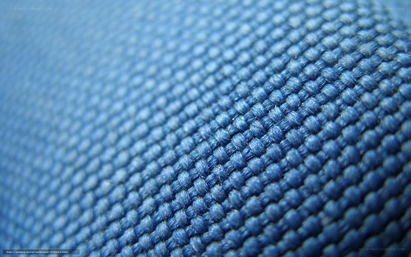 blue fabric texture close-up