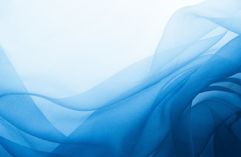 blue fabric waves