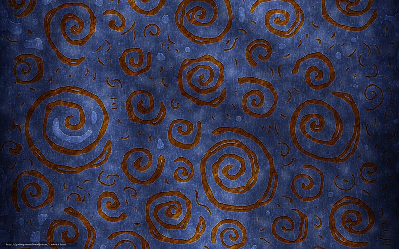 Blue Fabric with Swirls — Calm