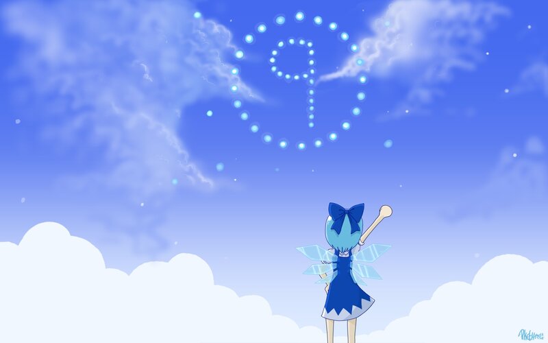 blue fairy in the sky