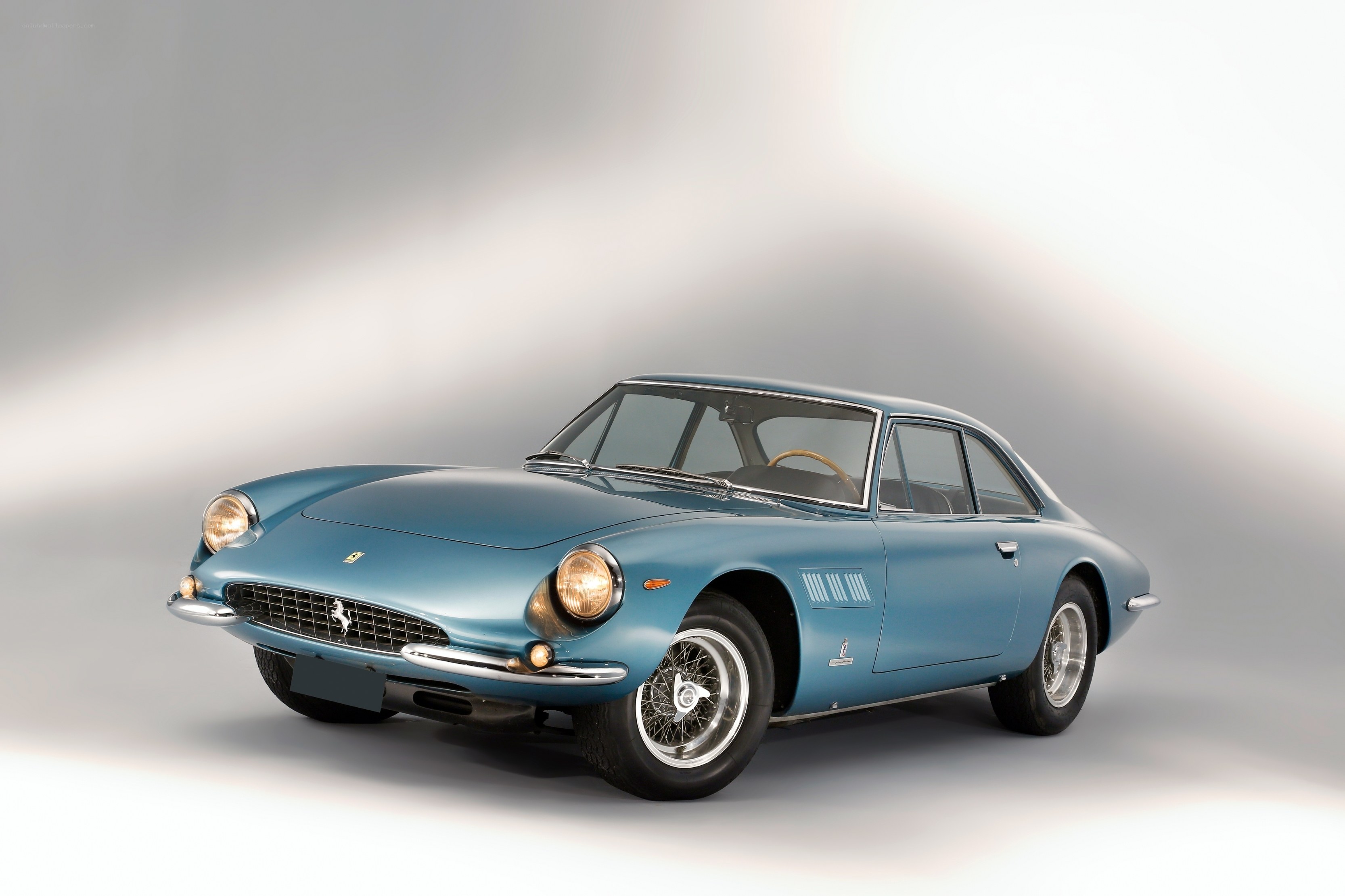 Blue Ferrari 250 GT Coupé