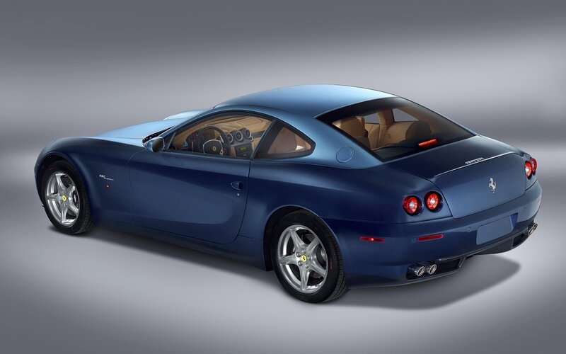 Blue Ferrari Coupe — Neutral, Photograph, Car, Interior, Wheels