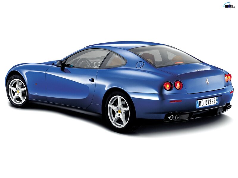Blue Ferrari Coupe — Neutral, Photograph, Car, Wheels