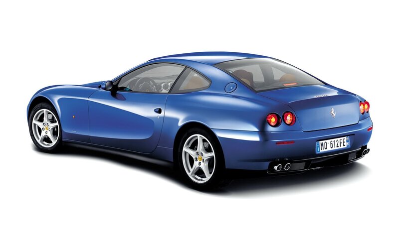 Blue Ferrari Coupe — Neutral