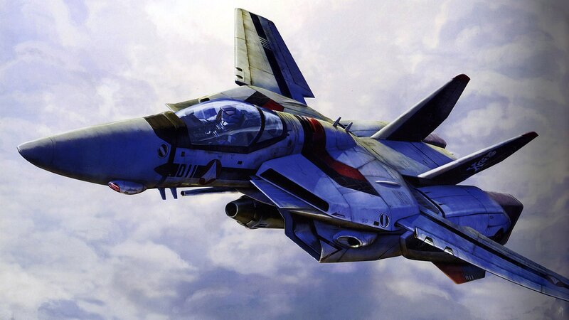 Blue Fighter Jet — Dramatic, Digital Art, Pilot, Clouds