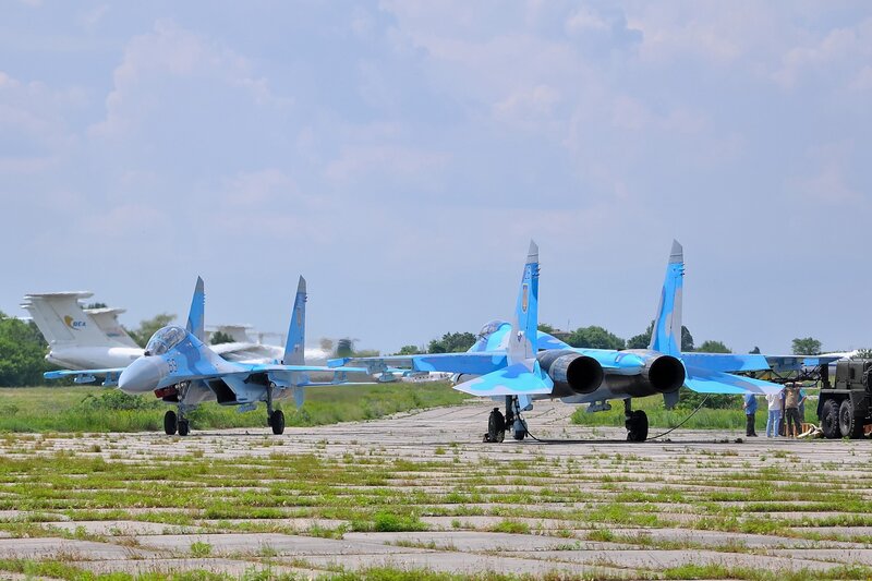 Blue Fighter Jets — Calm