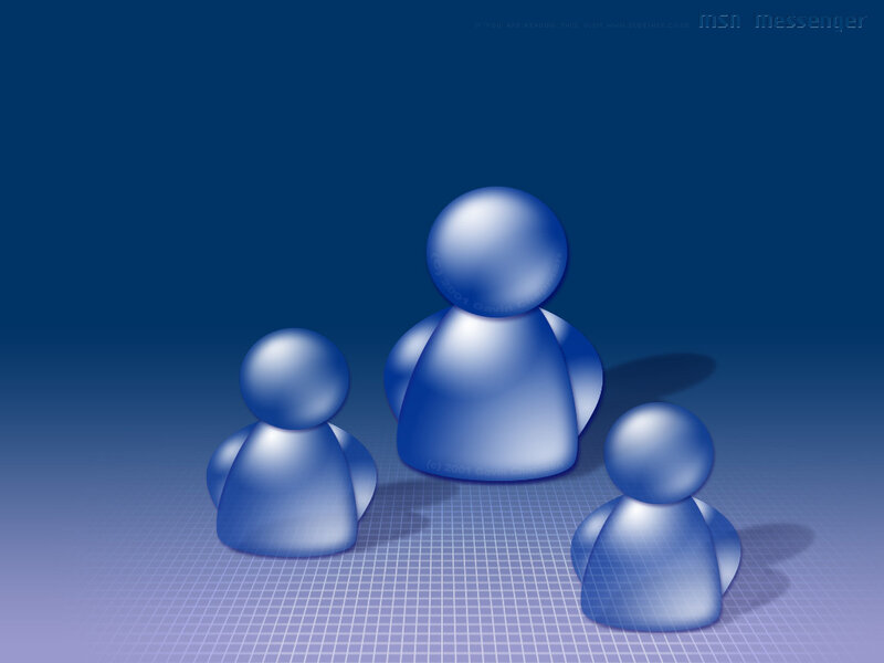 Blue Figurines on Grid