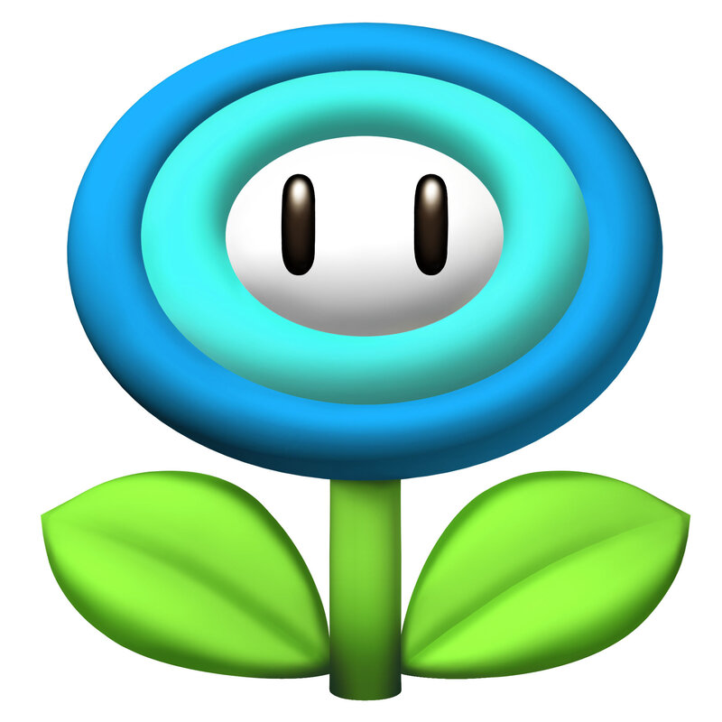 Blue Fire Flower