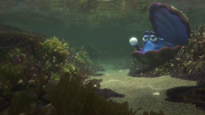 Blue Fish in Shell
