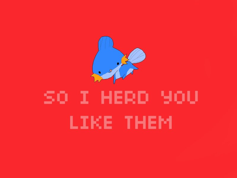 blue fish meme