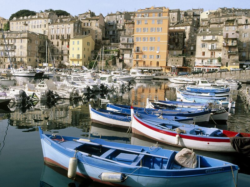 Blue Fishing Boats — Serene